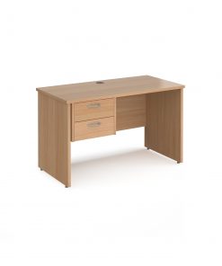 Panel Straight Desks 60cm 1 & 2 Pedestals | DM