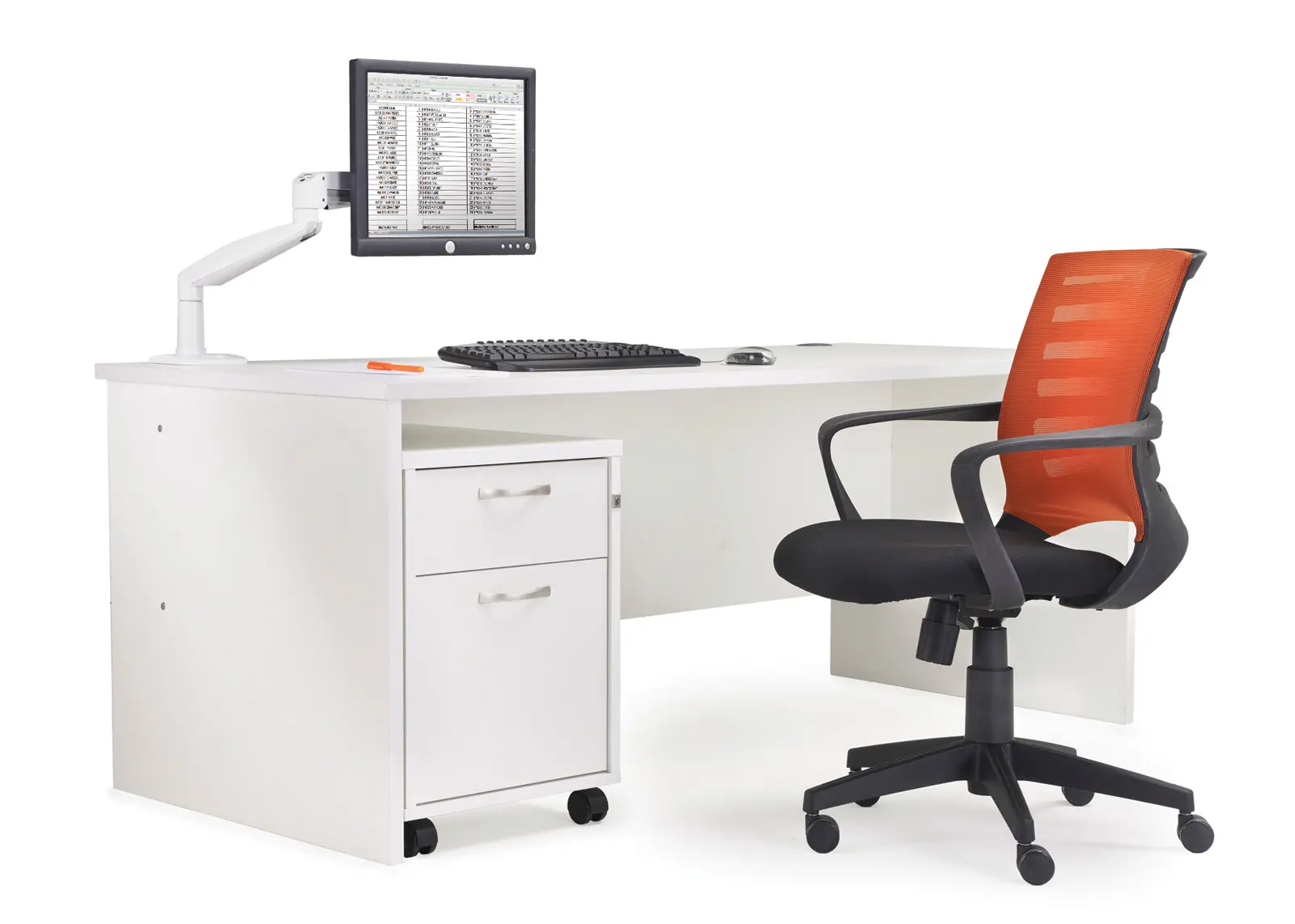 Under Desk Mobile Pedestal