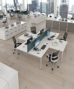 Straight Desk Mounted Screen