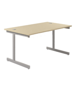 Maple Desk with Cantilever Legs